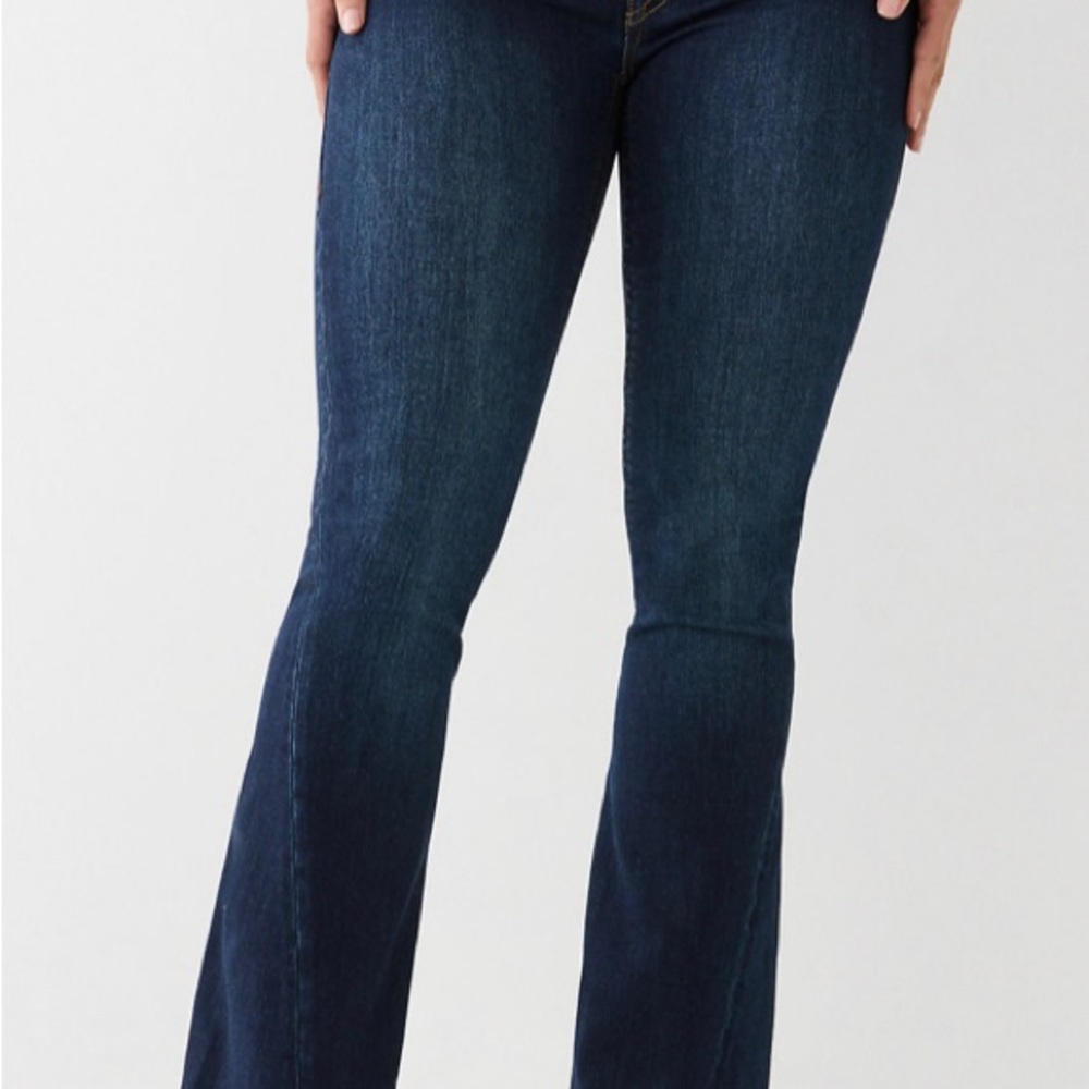 COPY - True religion JOEY flare dark blue jeans~size 27~excellent condition